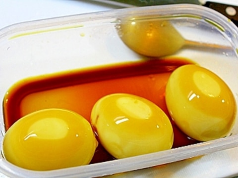 ゆで卵の醤油漬け＊カンタン味玉